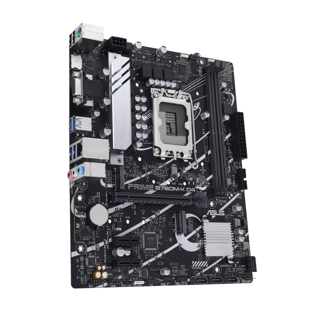 ASUS PRIME B760M-K D4 micro ATX motherboard - Intel B760 LGA 1700