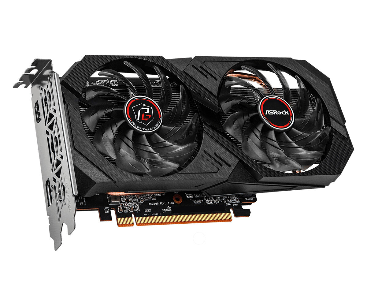 Asrock Phantom Gaming OC - AMD 4 GB GDDR6 Radeon RX 6500 XT graphics card