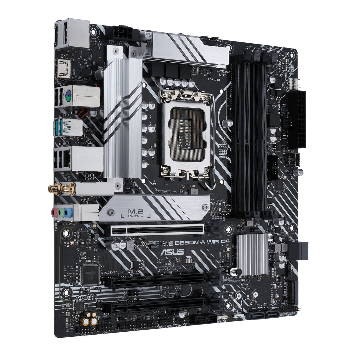 ASUS PRIME B660M-A WIFI D4 micro ATX Motherboard - Intel B660 LGA 1700