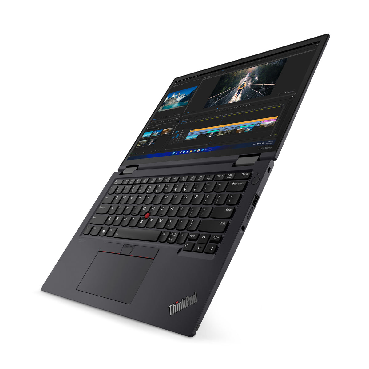 Lenovo ThinkPad X13 Yoga Gen 3 Hybrid (2-in-1) - 33.8 cm (13.3&quot;) - Touchscreen - Intel® Core™ i5-1235U - 16 GB LPDDR4x-SDRAM - 256 GB SSD - Wi-Fi 6E - Windows 11 Pro - Black