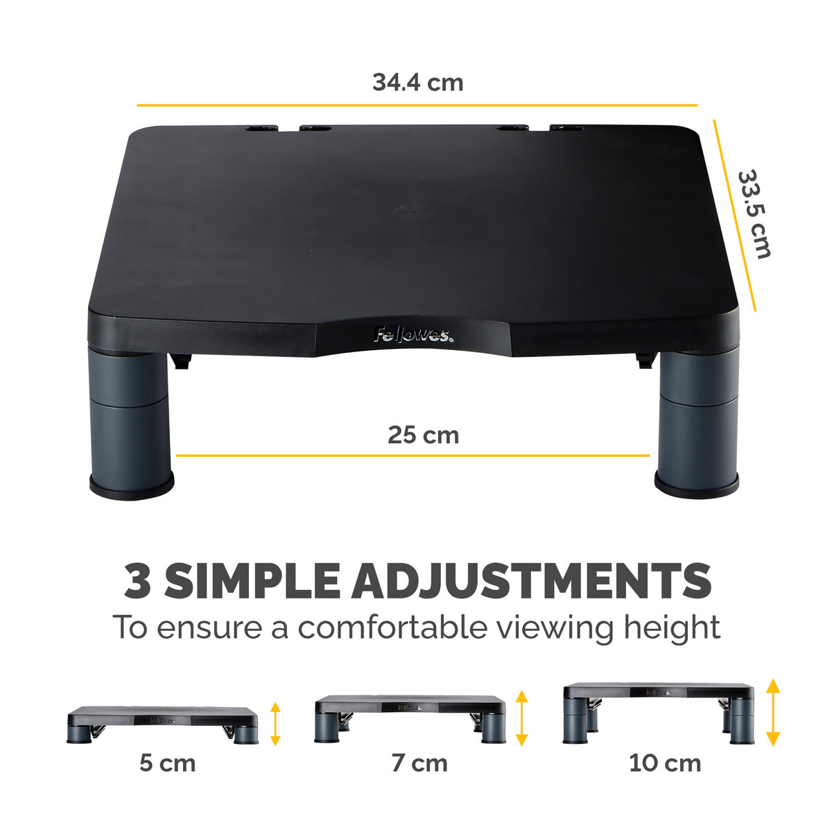 Fellowes 9169301 -  Desk monitor riser