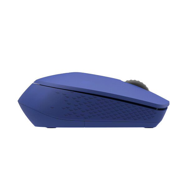 Rapoo M100 Ambidextrous RF Wireless + Bluetooth Optical Mouse in Blue - 1,300 DPI