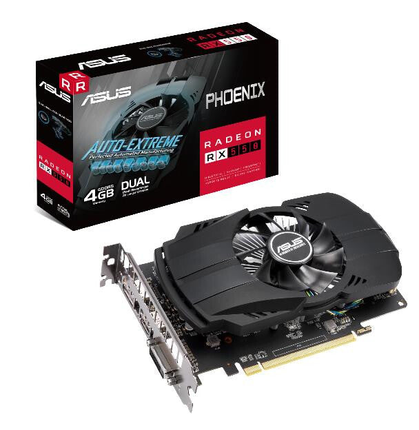 ASUS Phoenix - AMD 4 GB GDDR5 Radeon RX 550 graphics card