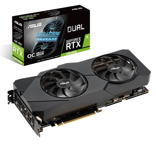 ASUS Dual EVO V2 - NVIDIA 8 GB GDDR6 GeForce RTX 2080 SUPER graphics card