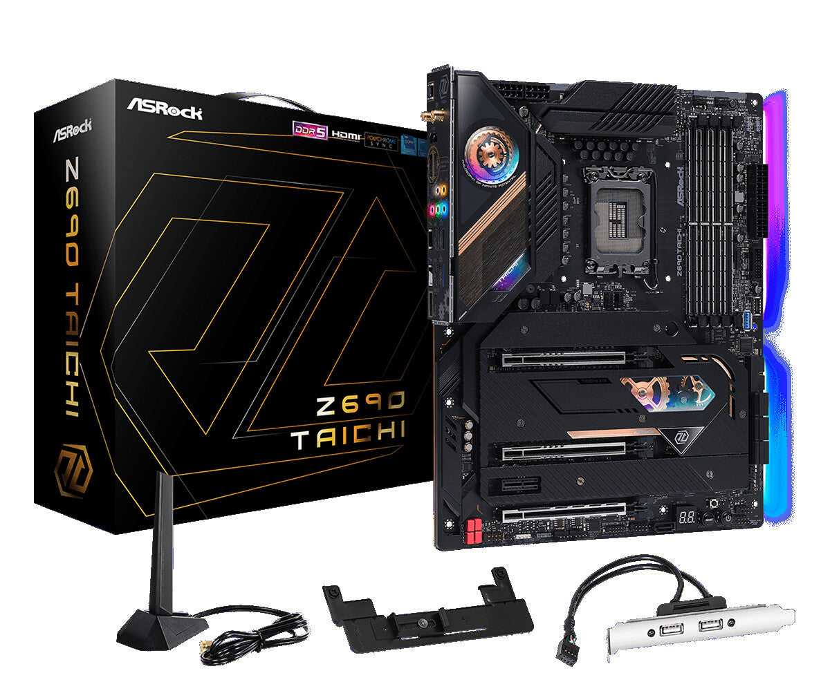 Asrock Z690 Taichi ATX motherboard - Intel Z690 LGA 1700