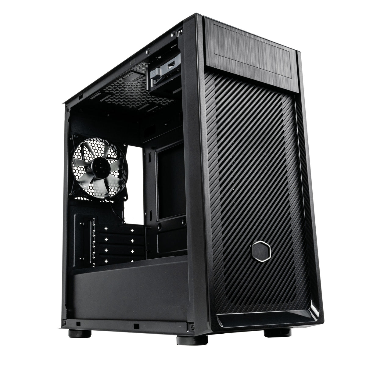 Cooler Master Elite 300 Steel - MicroATX Mid Tower Case in Black