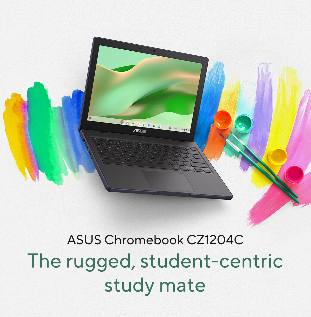 ASUS Chromebook Hybrid (2-in-1) - 31 cm (12.2&quot;) - Touchscreen - MediaTek Kompanio 520 - 4 GB LPDDR4x-SDRAM - 64 GB eMMC - Wi-Fi 6 - ChromeOS - Grey