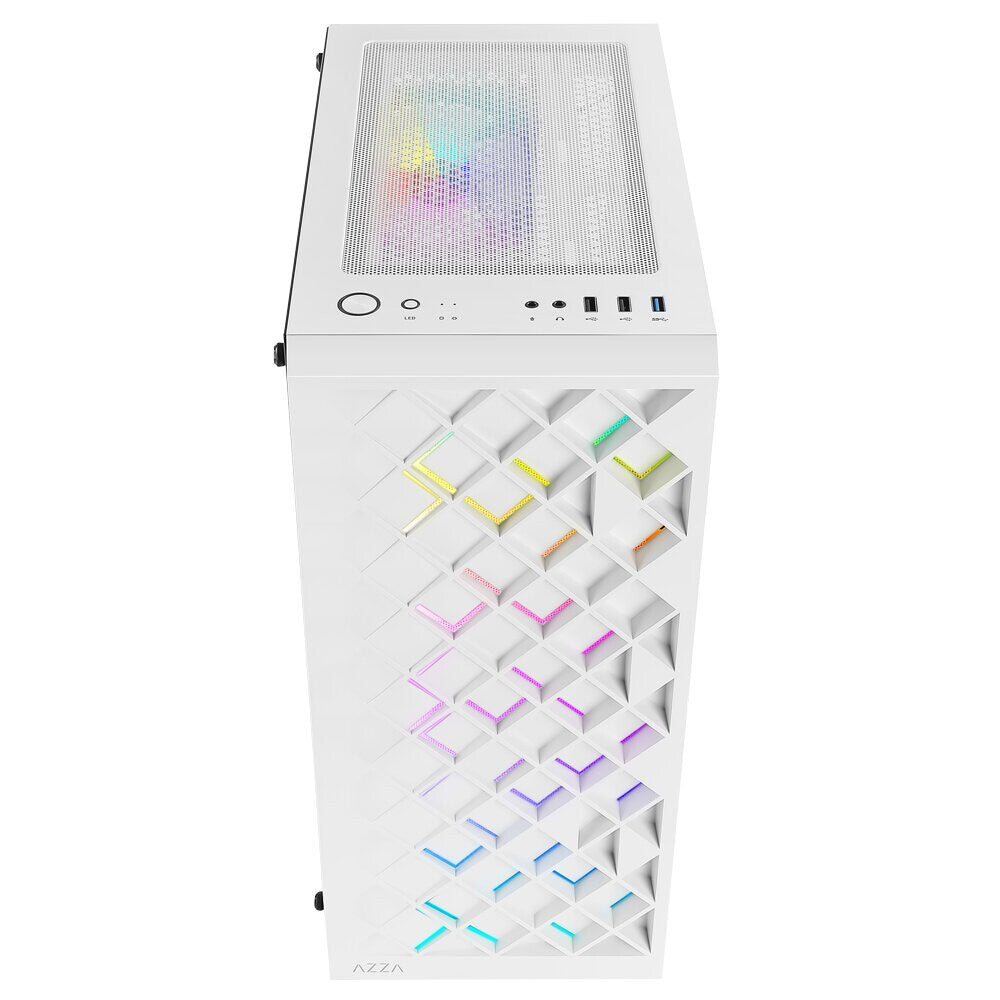 Azza Spectra - ATX Mid Tower Case in White