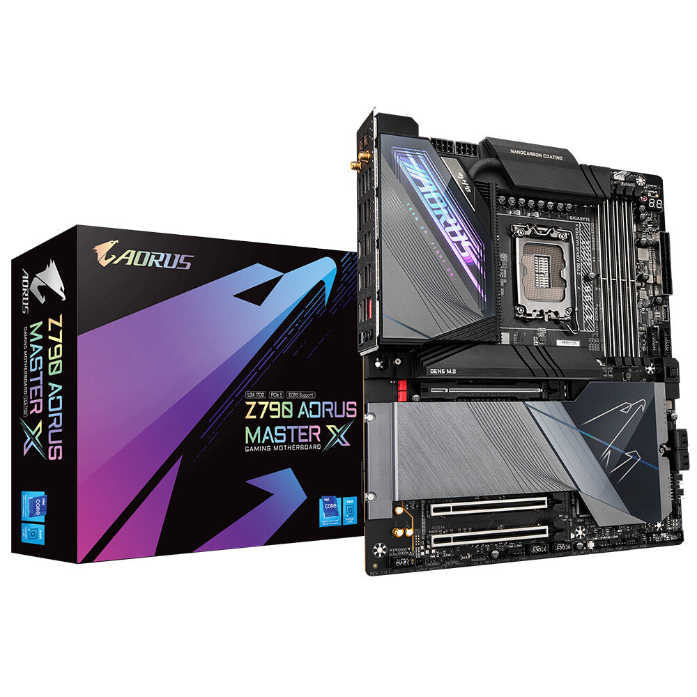 Gigabyte Z790 AORUS MASTER X E-ATX motherboard - Intel Z790 Express LGA1700