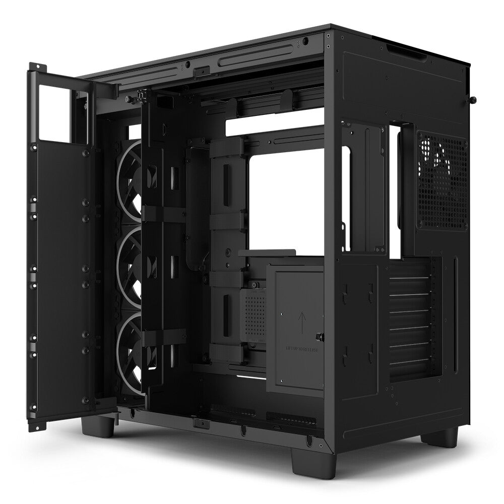 NZXT H9 Elite - ATX Mid Tower Case in Black