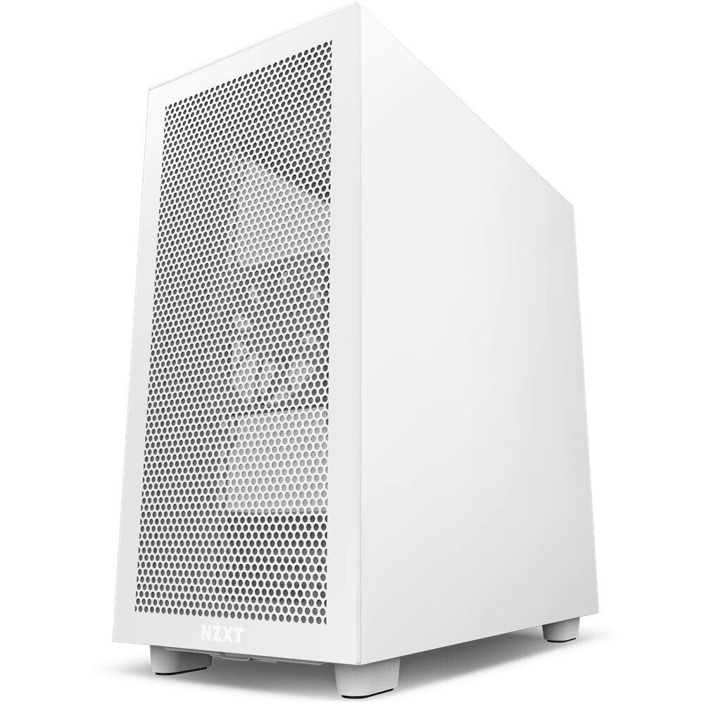 NZXT H7 Flow - ATX Mid Tower Case in White