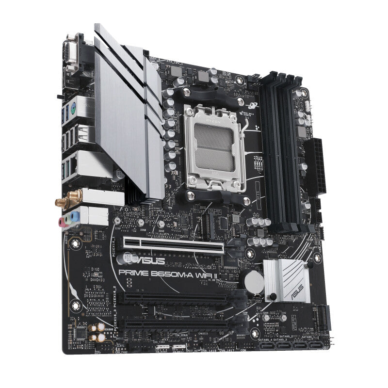 ASUS PRIME B650M-A WIFI II micro ATX motherboard - AMD B650 Socket AM5