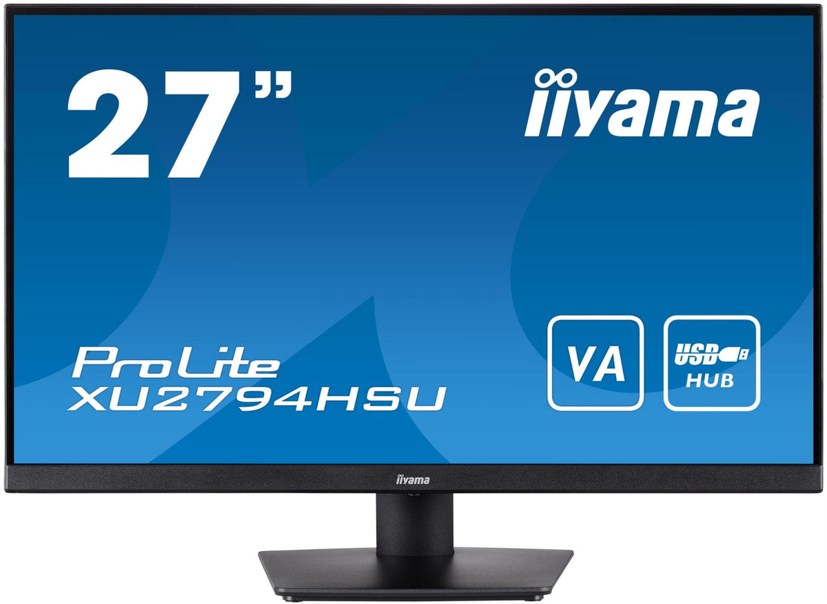 iiyama ProLite XU2794HSU-B1 Computer Monitor 68.6 cm (27&quot;) 1920 x 1080 pixels Full HD LCD Black