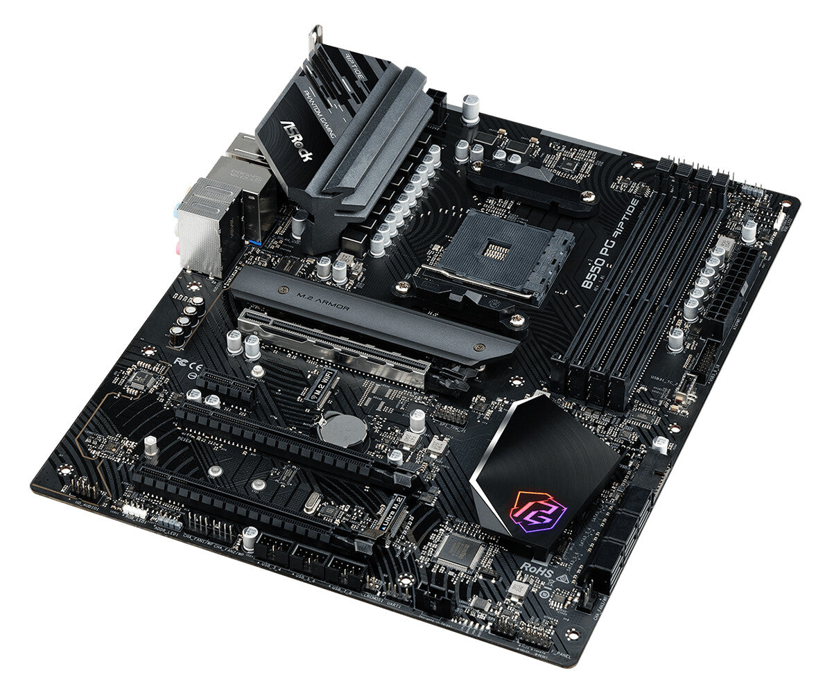 Asrock B550 PG Riptide ATX motherboard - AMD B550 Socket AM4