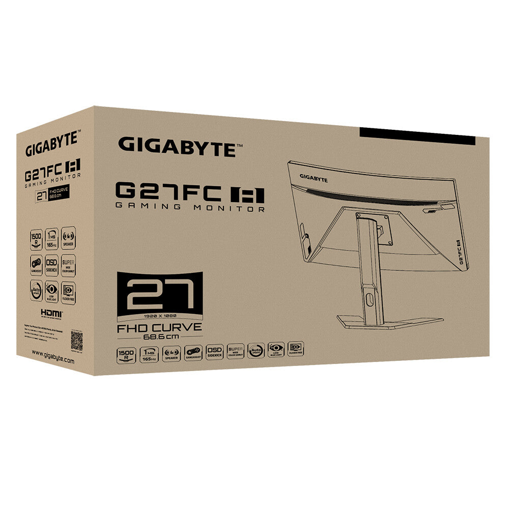 Gigabyte G27FC A - 68.6 cm (27&quot;) 1920 x 1080p Full HD Monitor