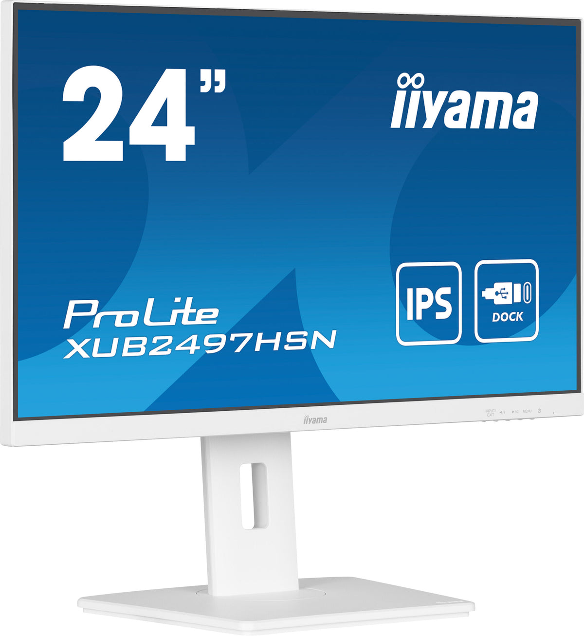 iiyama ProLite XUB2497HSN-W1 - 60.5 cm (23.8&quot;) - 1920 x 1080 pixels Full HD LED Monitor