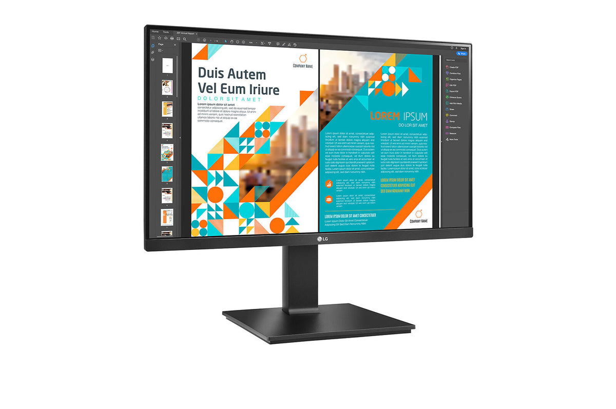 LG 24QP550 - 60.5 cm (23.8&quot;) - 2560 x 1440 pixels QHD Monitor