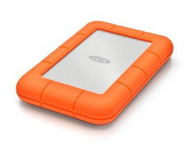 LaCie Rugged Mini - Micro-USB B External hard drive in Orange - 4 TB