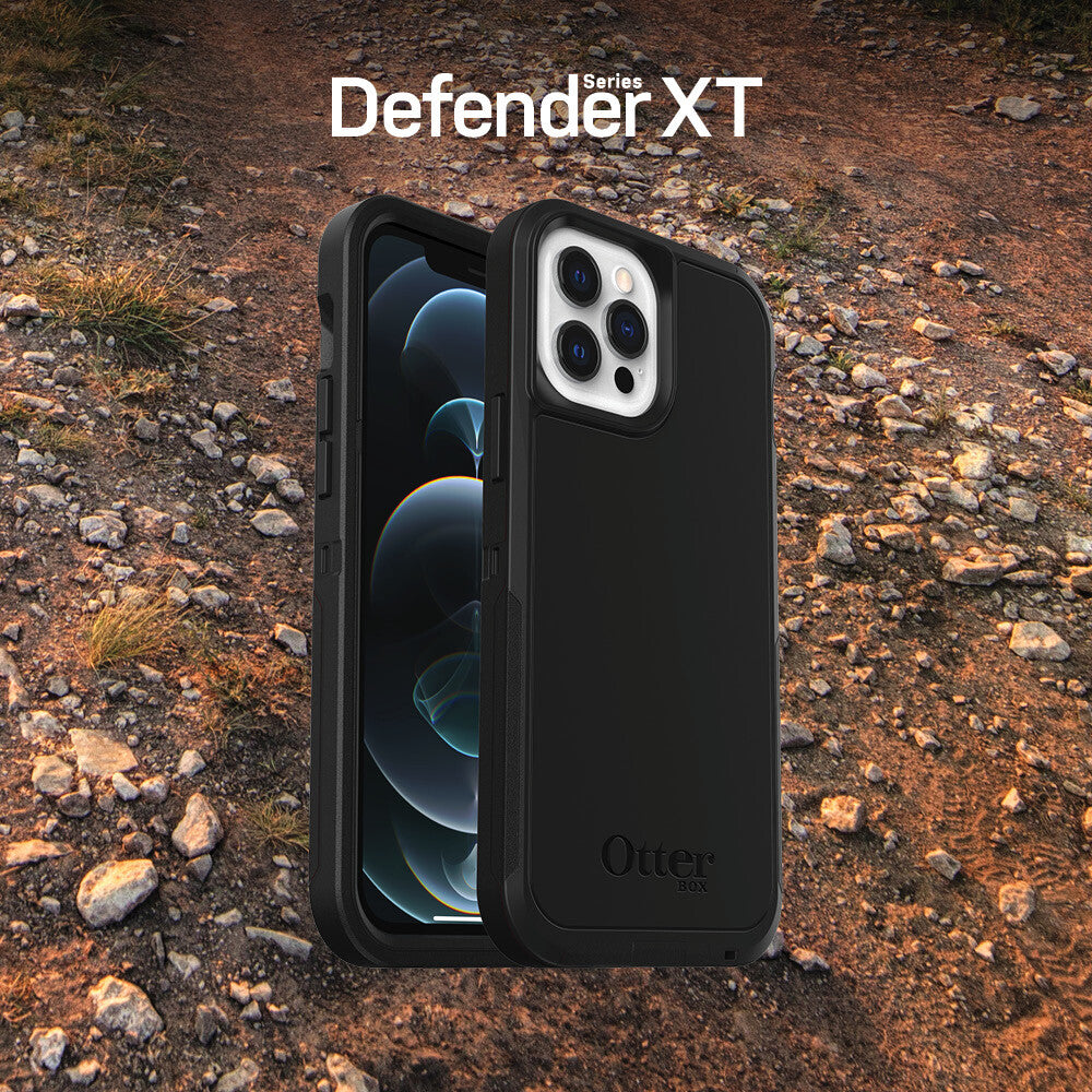 OtterBox Defender XT Series for Apple iPhone 12 / 12 Pro in Black - No Packaging