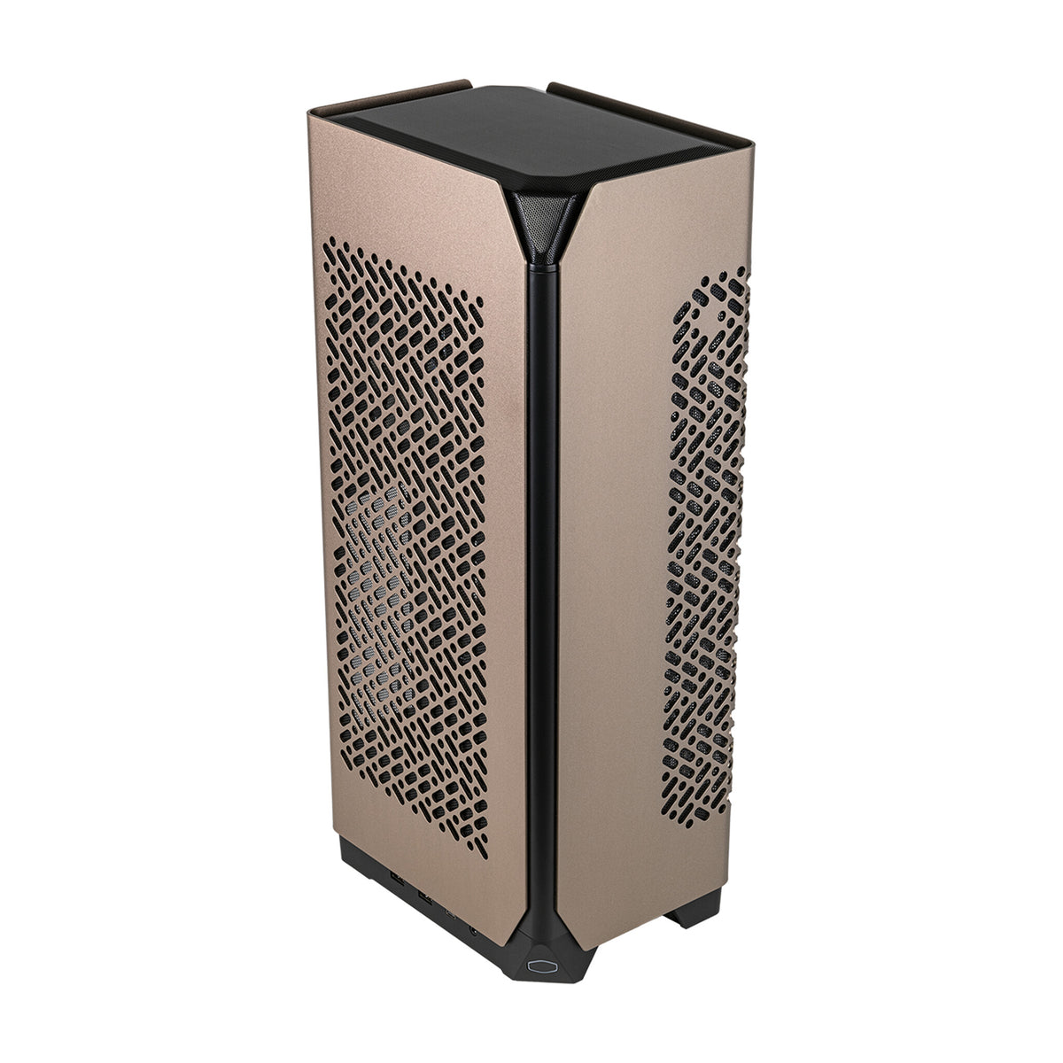 Cooler Master NCORE 100 MAX - ITX SFF Tower Case in Bronze w/ 850W SFX Gold PSU