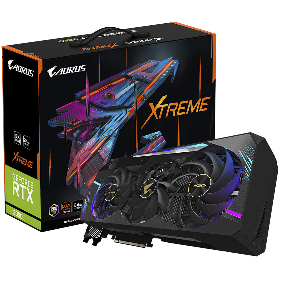 GIGABYTE AORUS XTREME - NVIDIA 24 GB GDDR6X GeForce RTX 3090 graphics card