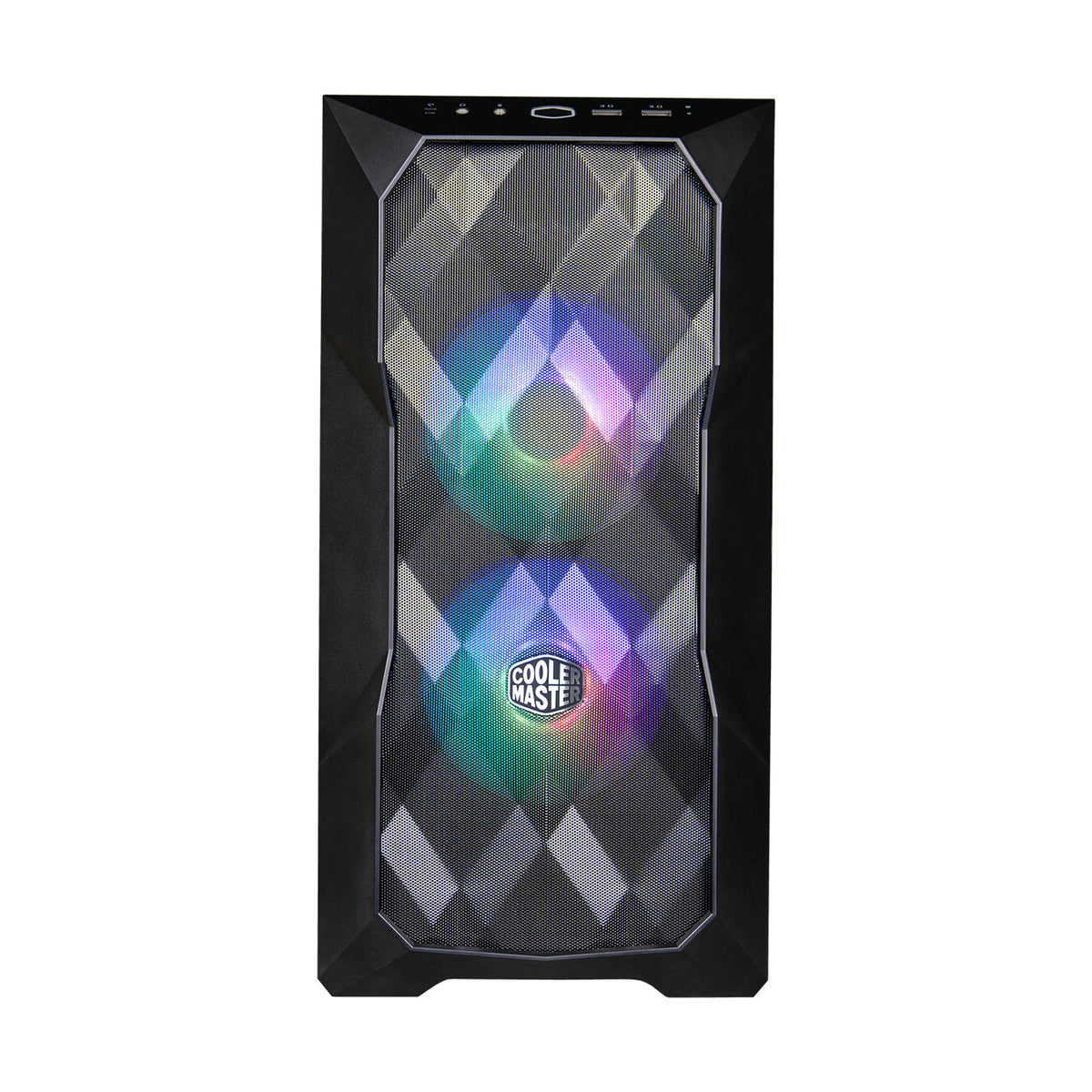 Cooler Master TD300 Mesh - MicroATX Mini Tower Case in Black