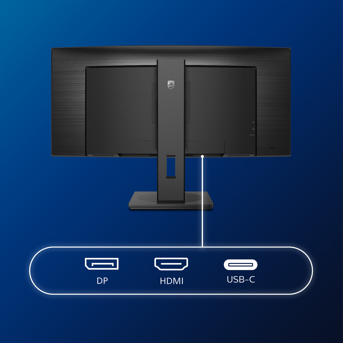 Philips B Line 346B1C/00 computer monitor 86.4 cm (34&quot;) 3440 x 1440 pixels Quad HD LCD Black