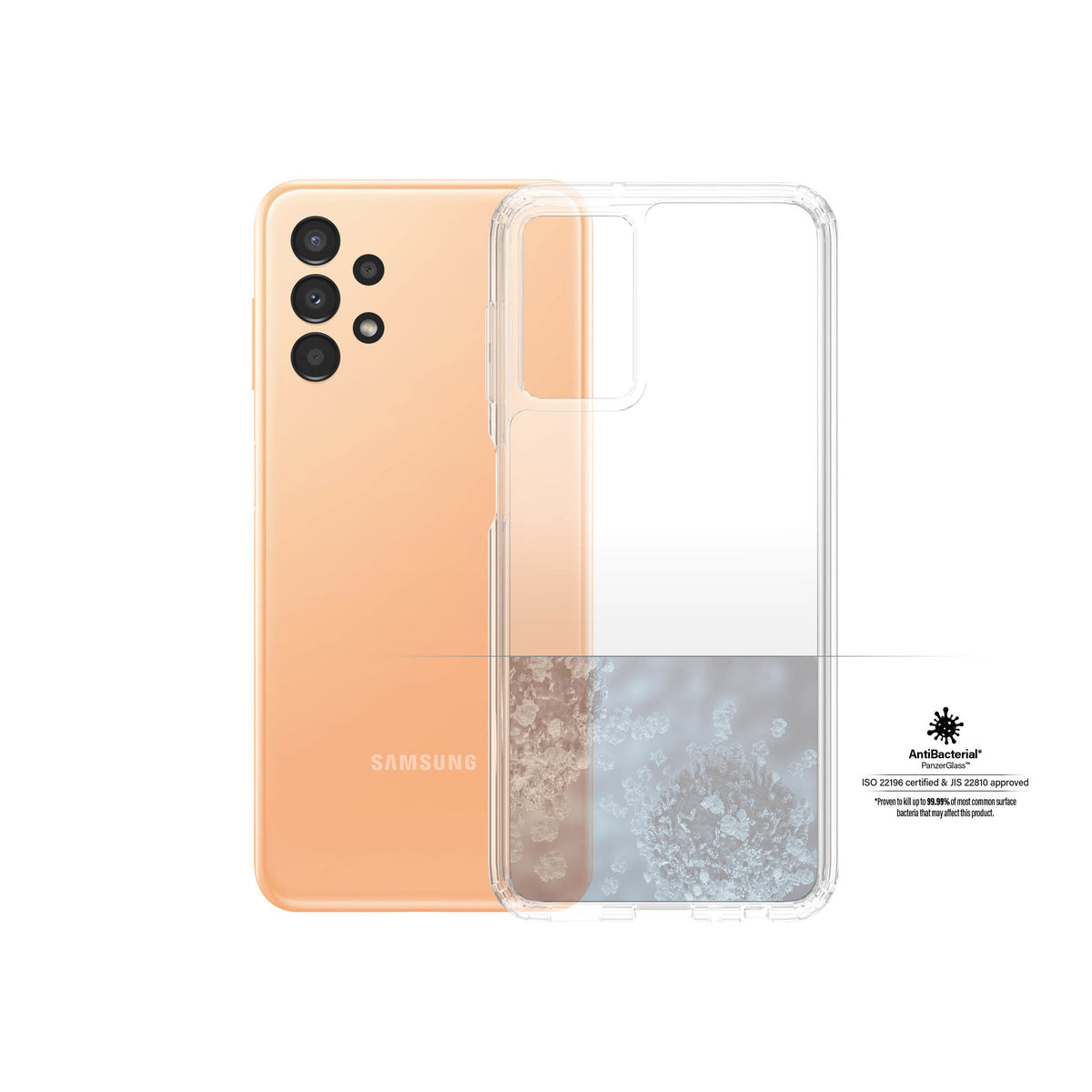 PanzerGlass ® HardCase for Samsung A13 in Transparent