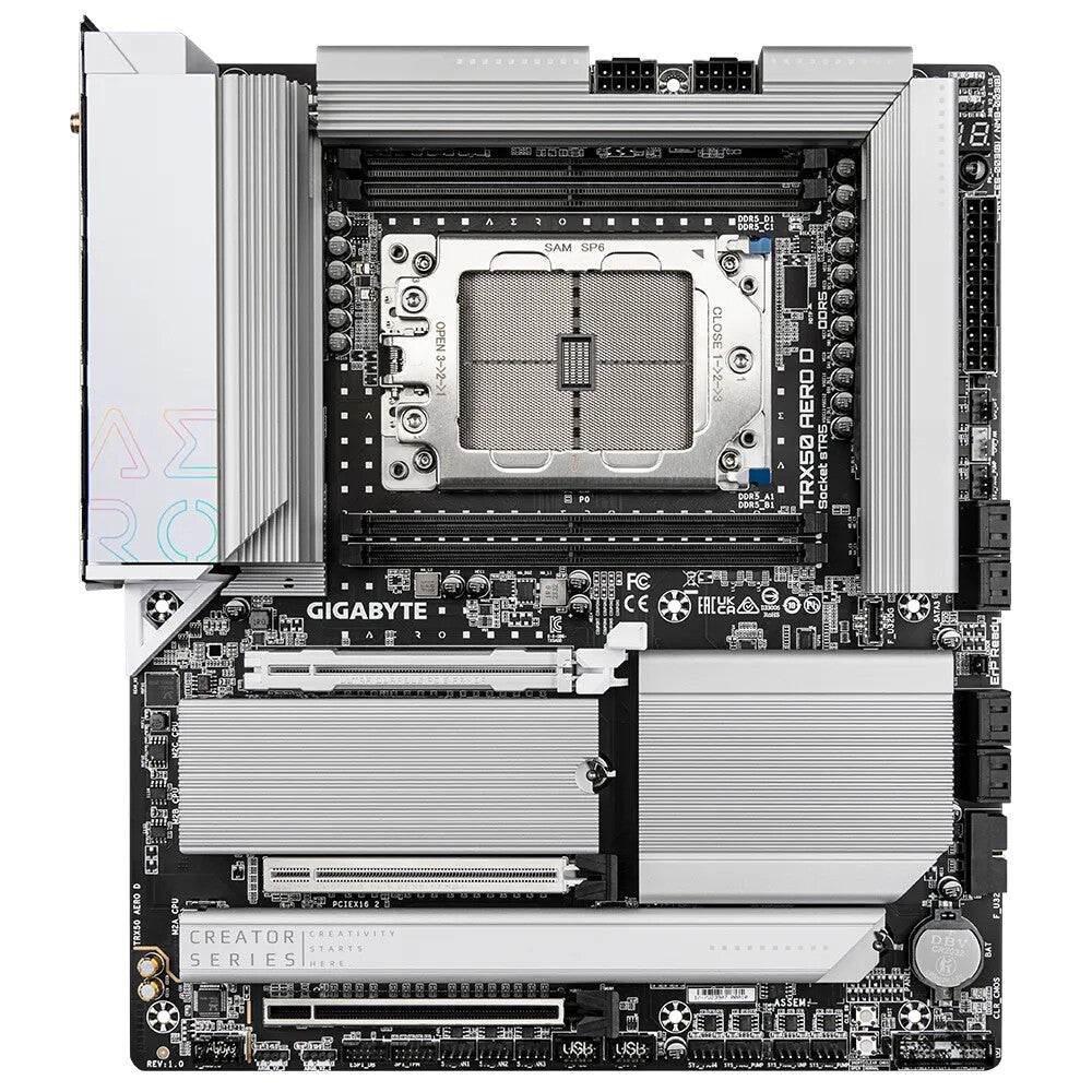 Gigabyte TRX50 AERO D ATX motherboard - AMD TRX50 Socket sTR5