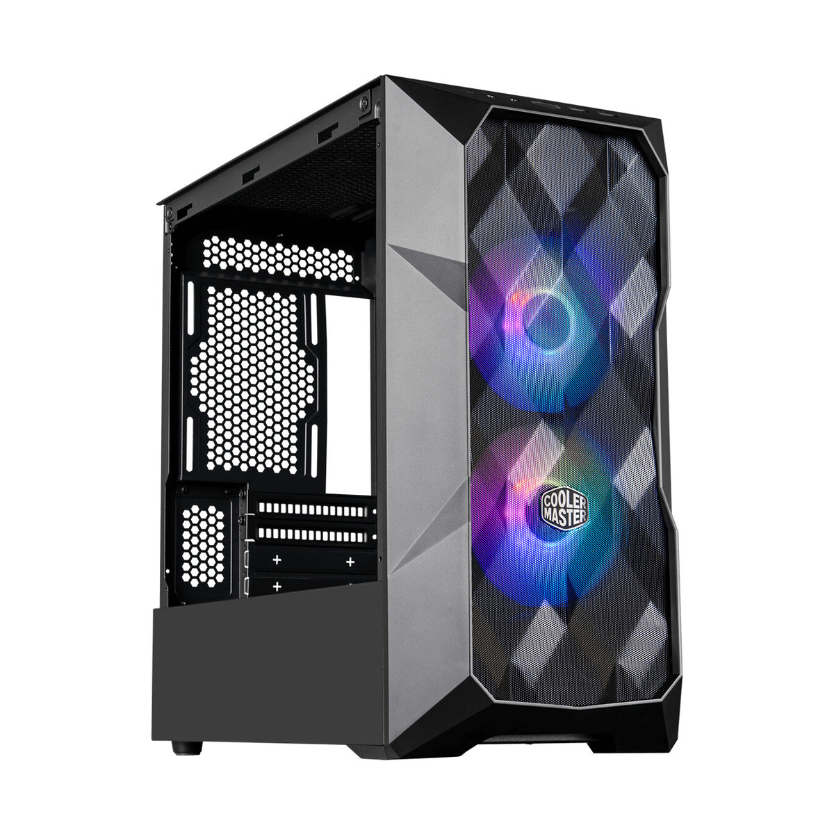 Cooler Master TD300 Mesh - MicroATX Mini Tower Case in Black