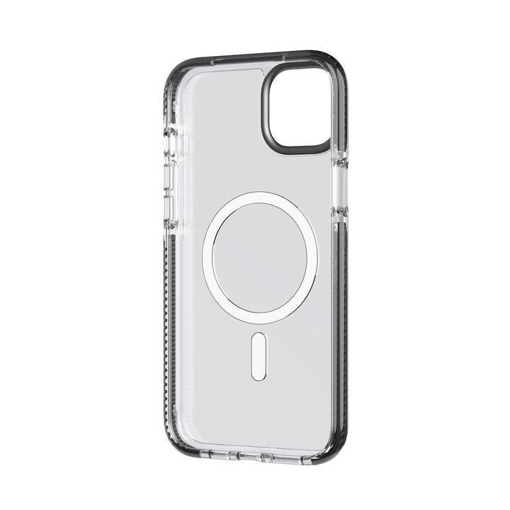 Tech21 Evo Crystal with MagSafe for iPhone 14 Plus in Graphite Black