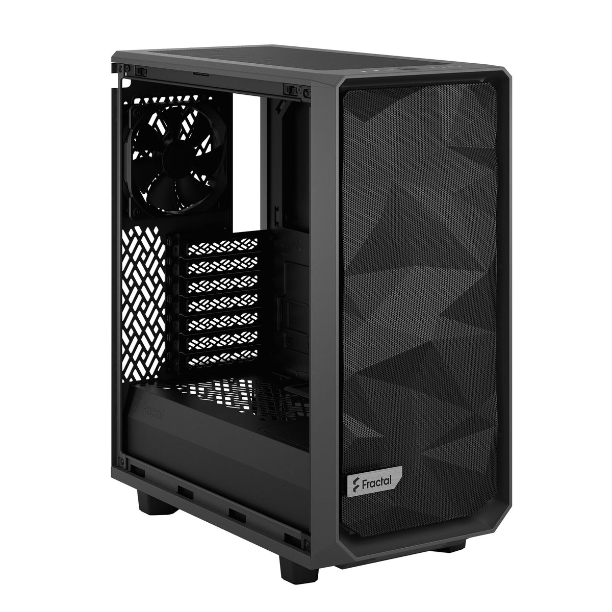 Fractal Design Meshify 2 Compact - ATX Mid Tower Case in Black / TG Light Tint