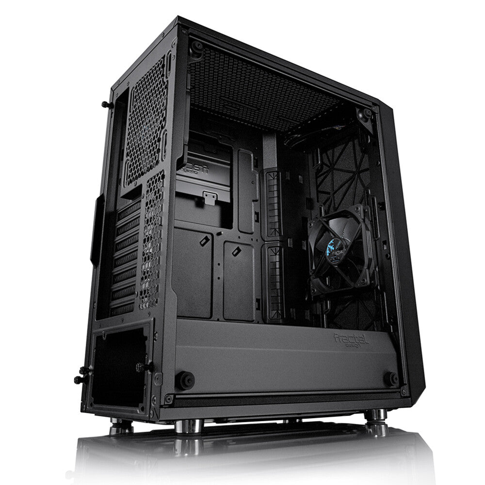 Fractal Design Meshify C - ATX Mid Tower Case in Black / Transparent