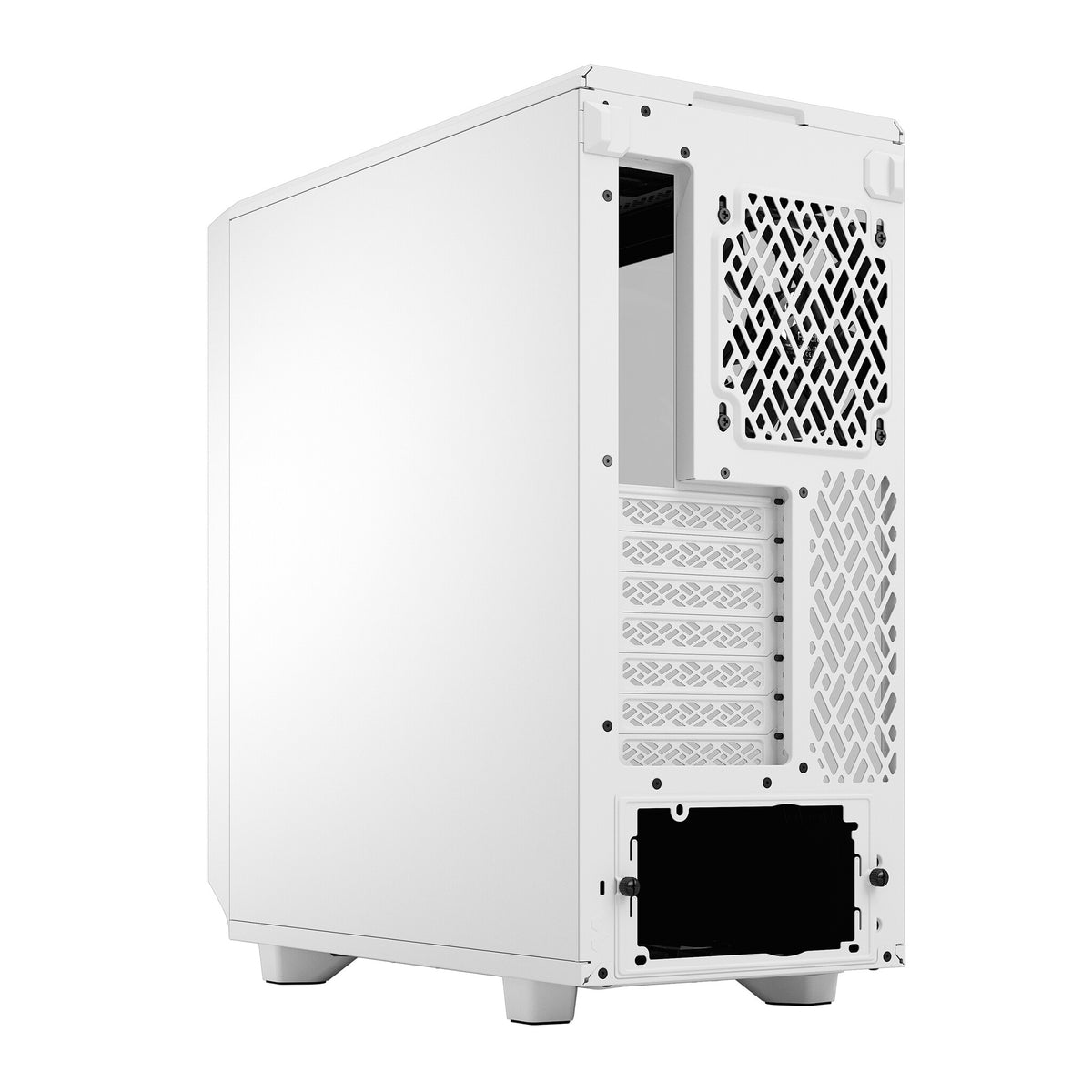 Fractal Design Meshify 2 Compact - ATX Mid Tower Case in White / TG Clear Tint