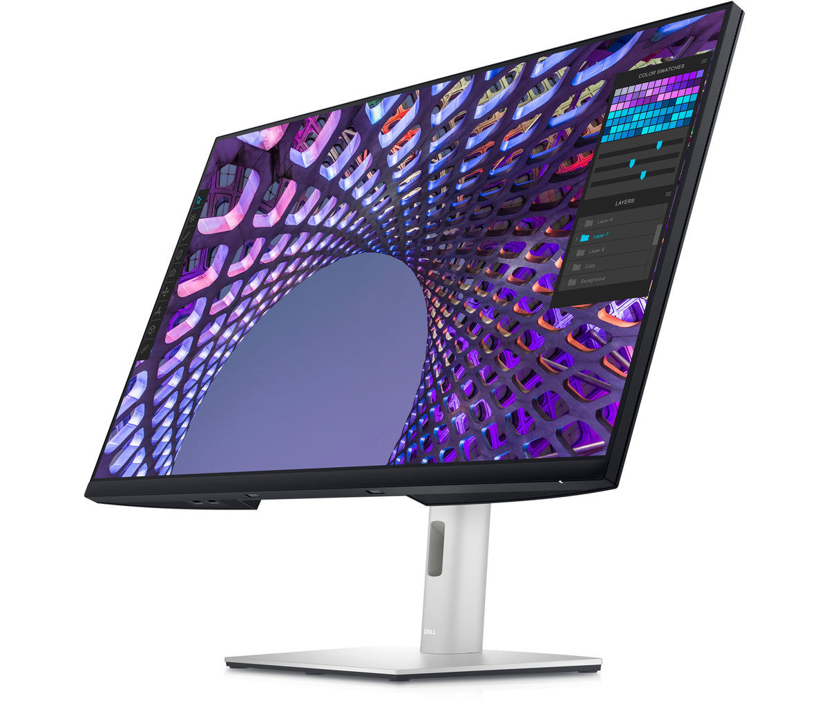 DELL P Series P3223QE computer monitor 80 cm (31.5&quot;) 3840 x 2160 pixels 4K Ultra HD LCD Black