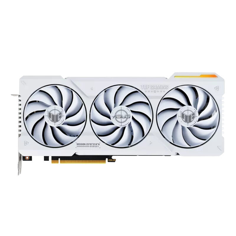 ASUS TUF Gaming OC &quot;White Edition&quot; - NVIDIA 12 GB GDDR6X GeForce RTX 4070 Ti graphics card