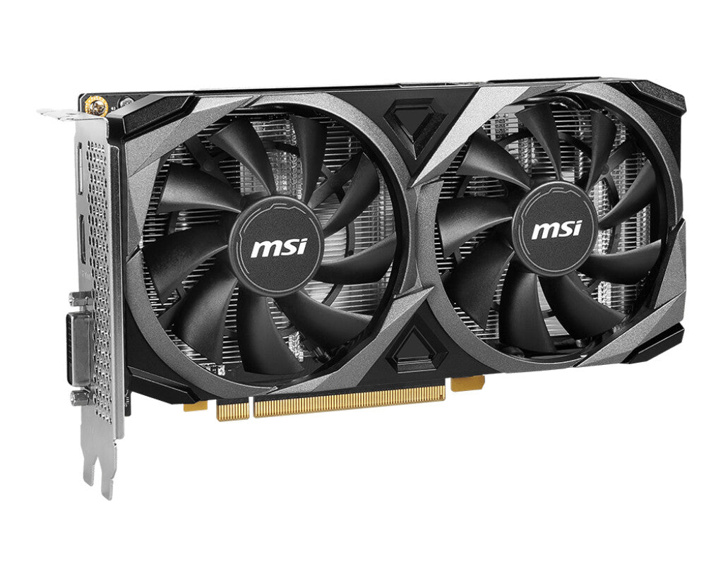 MSI VENTUS 2X XS 8G OC - NVIDIA 8 GB GDDR6 GeForce RTX 3050 graphics card