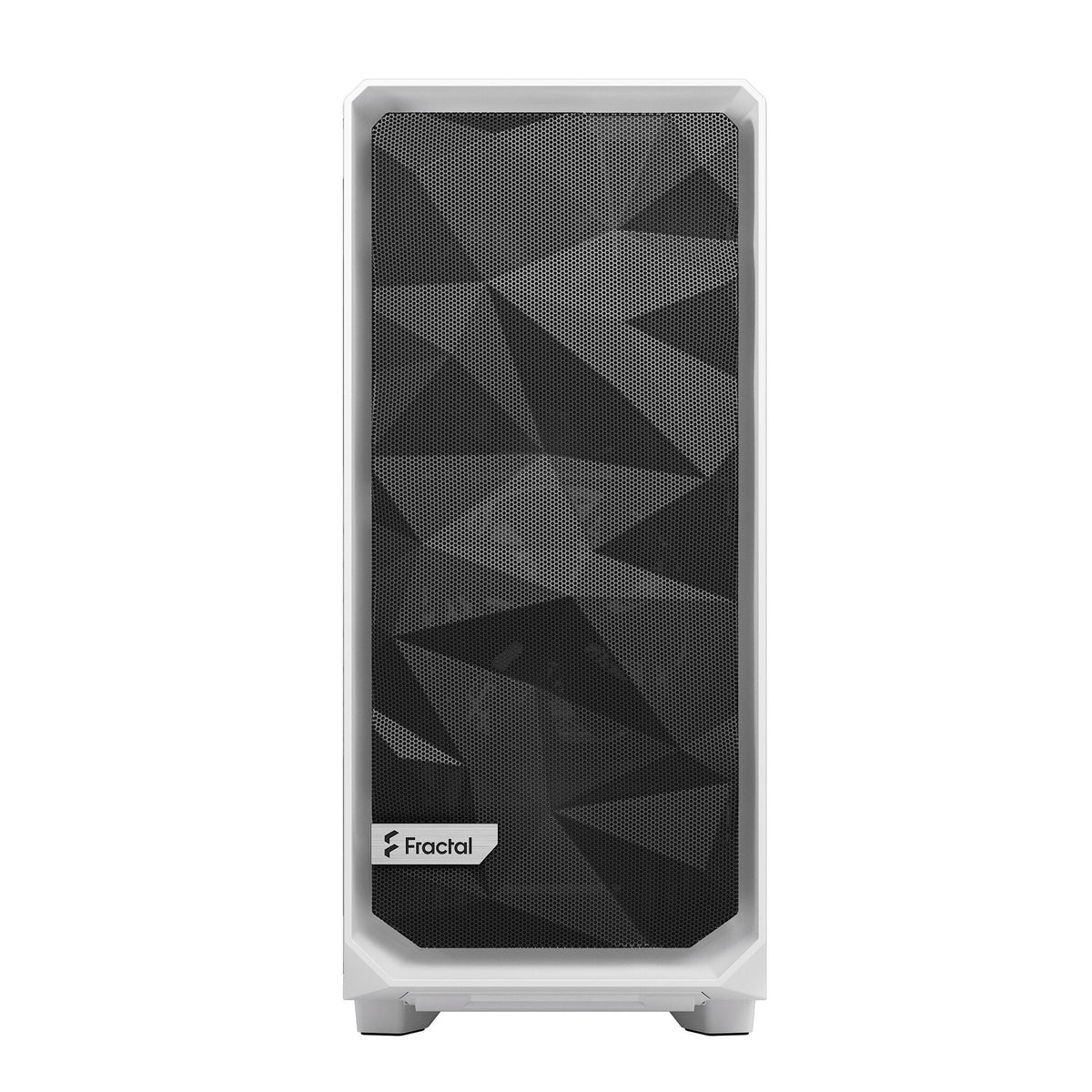 Fractal Design Meshify 2 Compact - ATX Mid Tower Case in White / TG Clear Tint