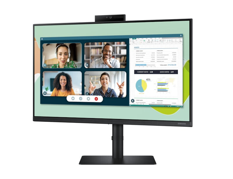 Samsung LS24A400VEU computer monitor 61 cm (24&quot;) 1920 x 1080 pixels Full HD LED Black