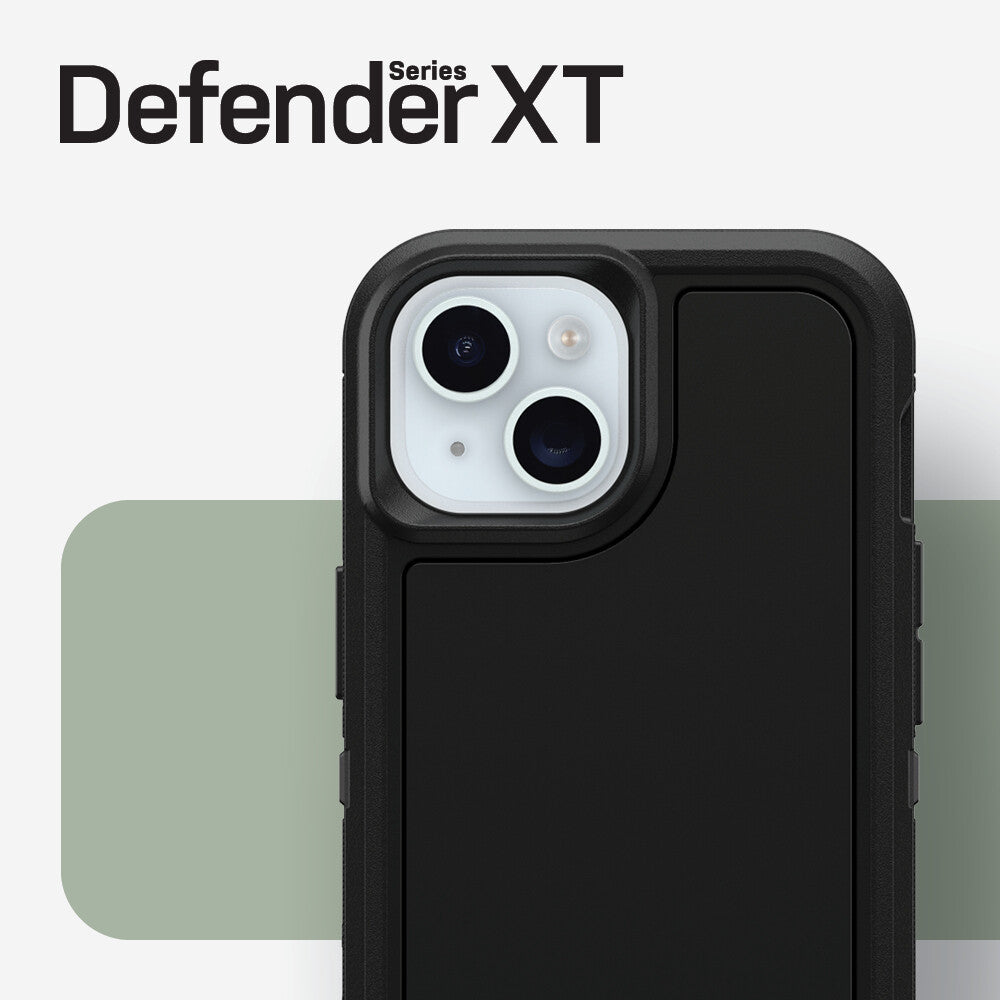 OtterBox Defender Series XT for iPhone 15 in Black