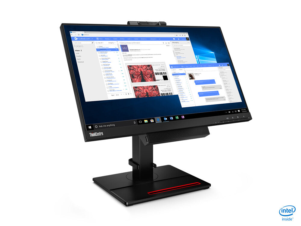 Lenovo ThinkCentre Tiny in One LED display 54.6 cm (21.5&quot;) 1920 x 1080 pixels Full HD Black