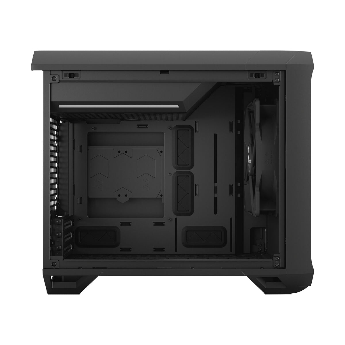 Fractal Design Torrent Nano Micro - Mini ITX Tower Case in Black