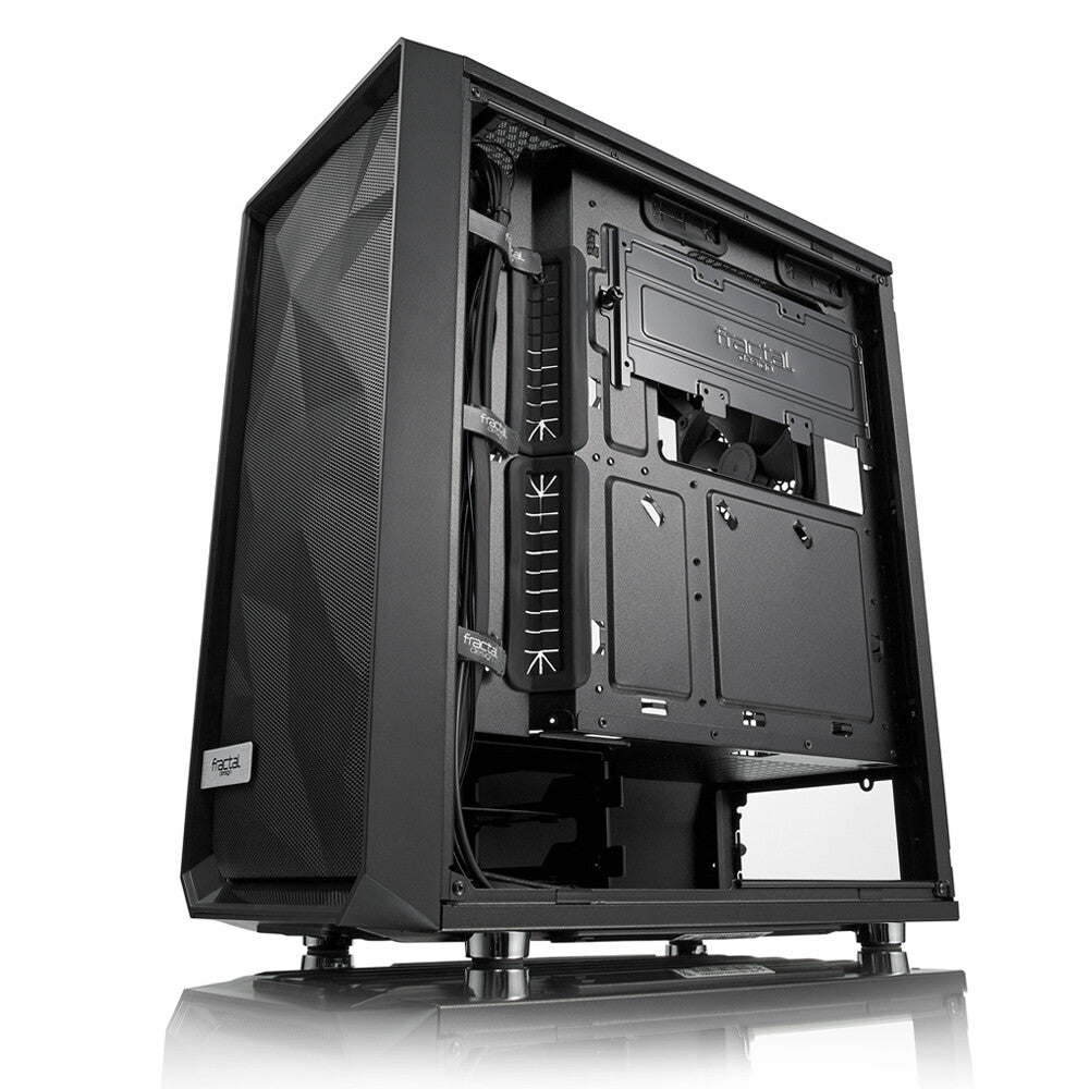 Fractal Design Meshify C - ATX Mid Tower Case in Black / Transparent