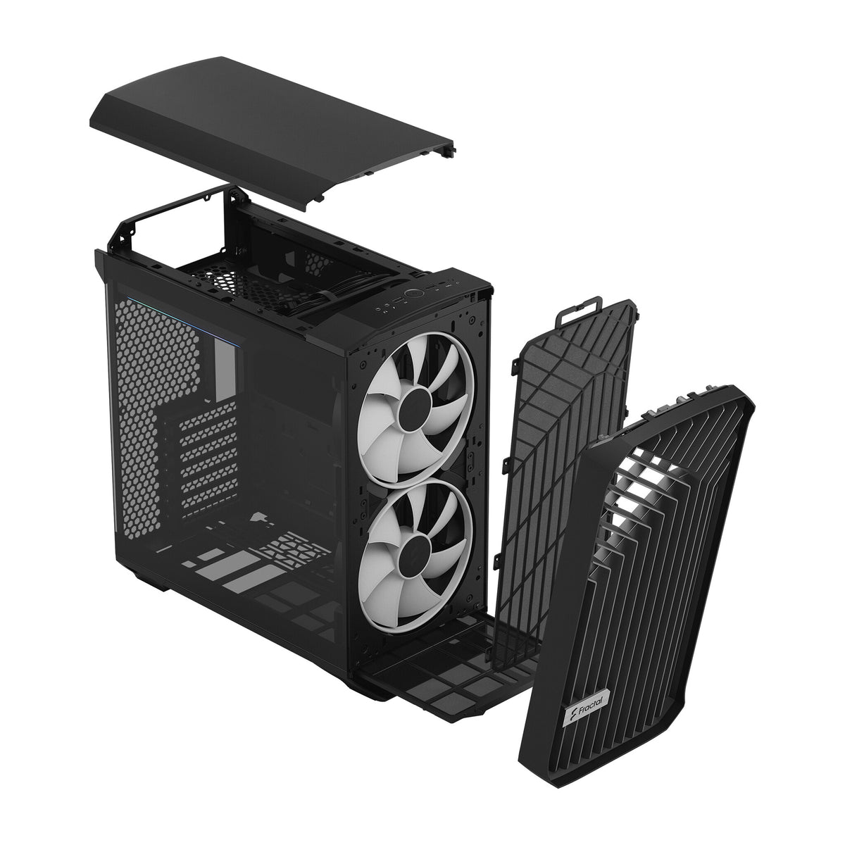 Fractal Design Torrent Compact - RGB ATX Mid Tower Case in Black