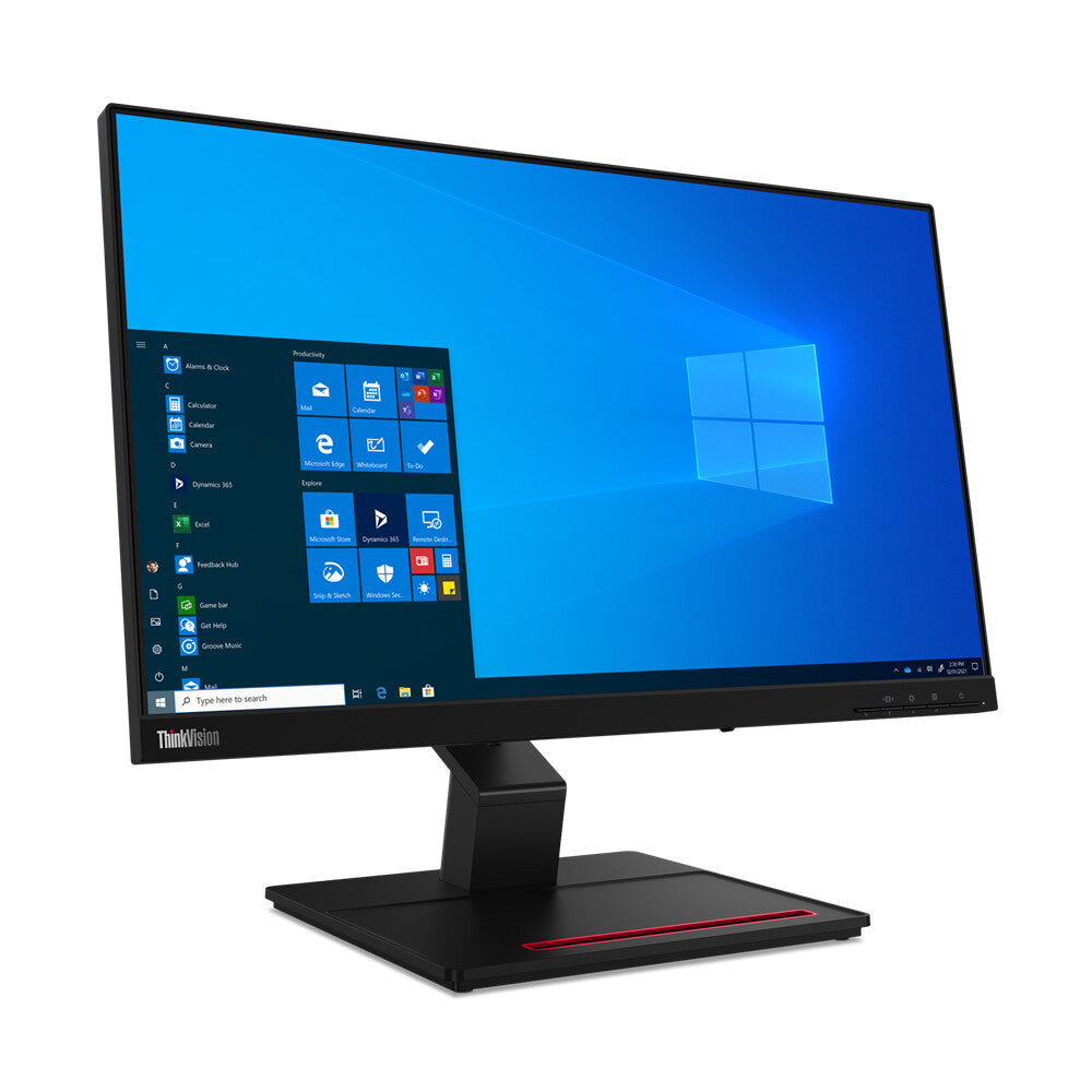 Lenovo ThinkVision T24t-20 60.5 cm (23.8&quot;) 1920 x 1080 pixels Full HD LED Touchscreen