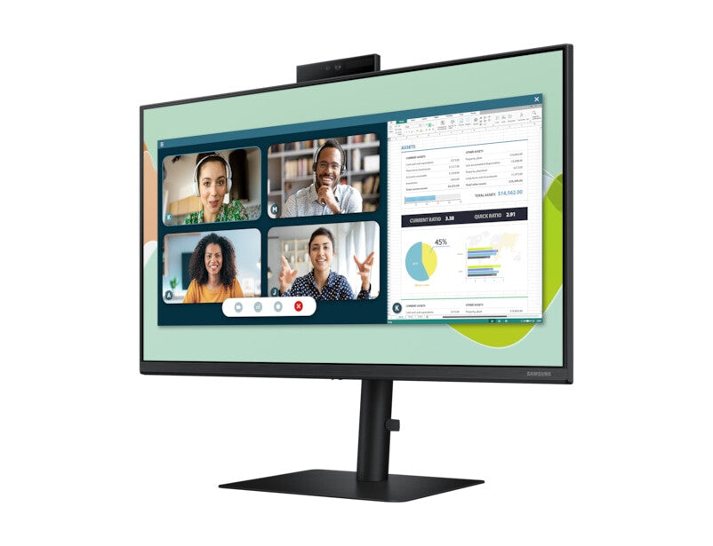 Samsung LS24A400VEU computer monitor 61 cm (24&quot;) 1920 x 1080 pixels Full HD LED Black