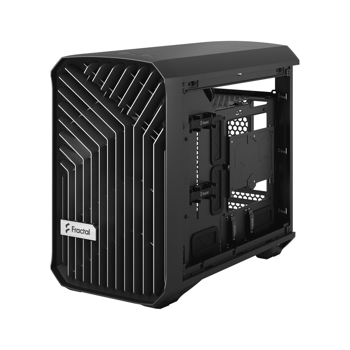 Fractal Design Torrent Nano Micro - Mini ITX Tower Case in Black