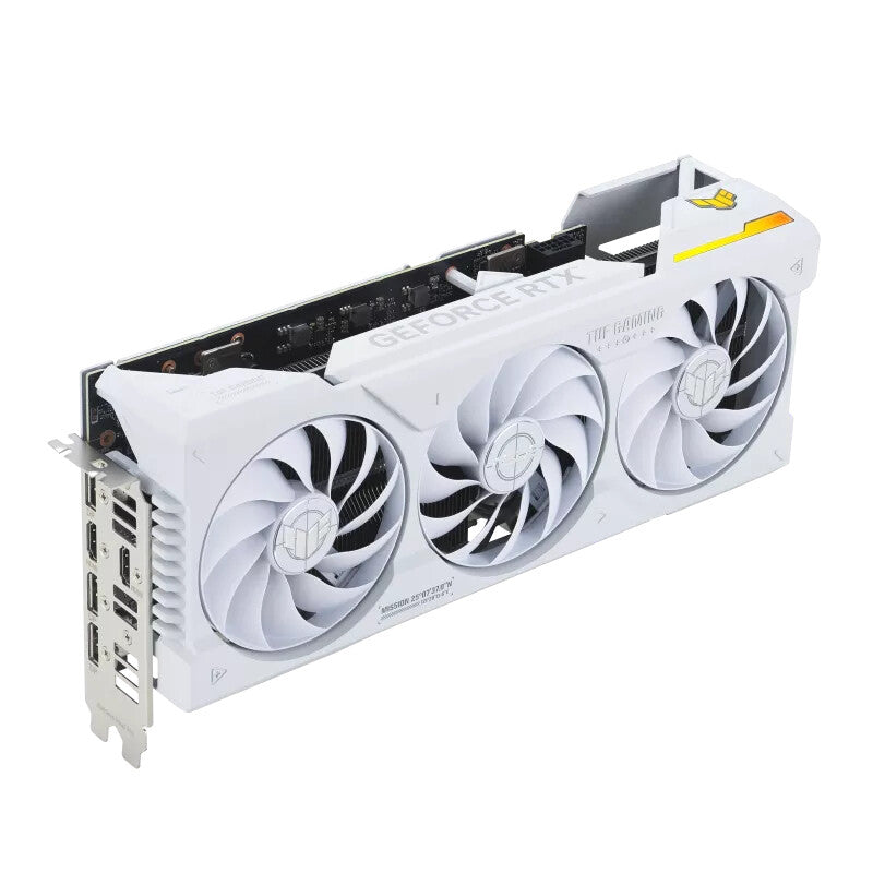 ASUS TUF Gaming OC &quot;White Edition&quot; - NVIDIA 12 GB GDDR6X GeForce RTX 4070 Ti graphics card