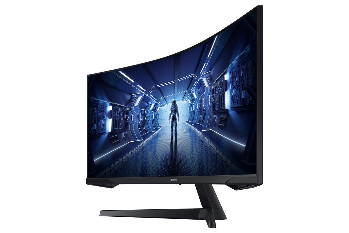 Samsung Odyssey LC34G55TWWPXXU computer monitor 86.4 cm (34&quot;) 3440 x 1440 pixels UltraWide Quad HD LED