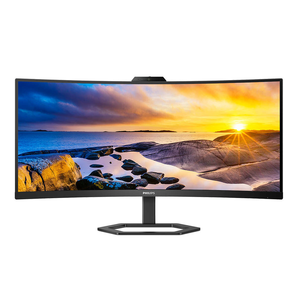 Philips 5000 series 34E1C5600HE/00 LED display 86.4 cm (34&quot;) 3440 x 1440 pixels 4K Ultra HD Black